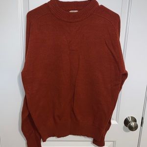 Brick Red/orange sweater